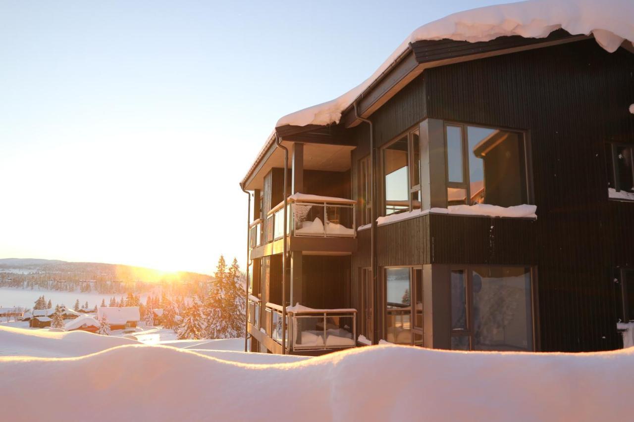 Beautiful Penthouse With Panoramic View At Sjusjoen Leilighet Eksteriør bilde