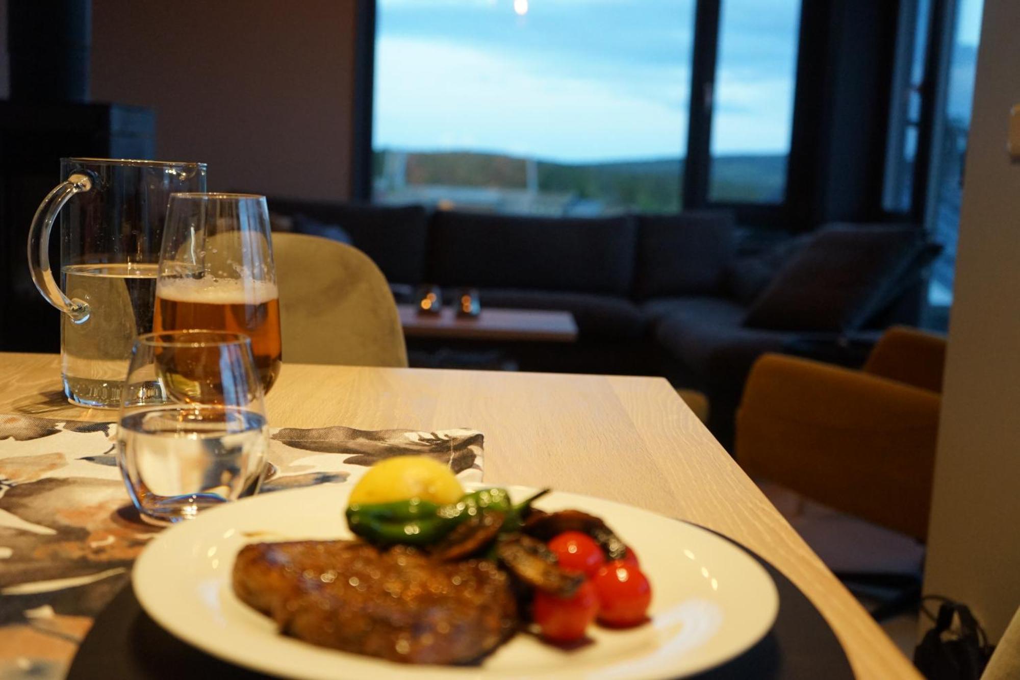 Beautiful Penthouse With Panoramic View At Sjusjoen Leilighet Eksteriør bilde